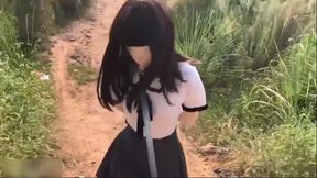 Outdoor BDSM Girl - HD - 6:12 video - from xHamster