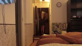 Real delivery. The delivery guy caught us during a blowjob and saw me naked. - HD - 5:26 video - from XVideos