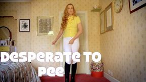 Desperate to Pee - SD - 6:08 video - from Clips4sale