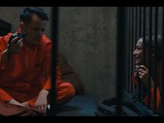 Bratty Golden-haired Pranked In Mixed Prison - Veronica Leal Time Stop Freeze Drilled - SD - 11:01 video - from Lesbian8