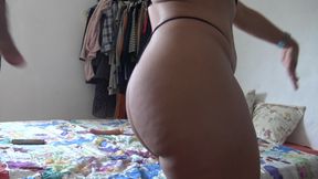 Algerian Woman Dancing Before She Pulls Out a Dildo to Fuck Her Pussy - 6:00 video - from FapHouse