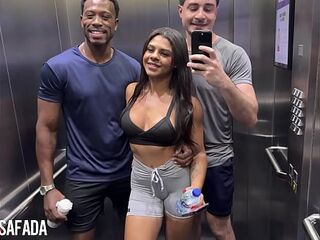 Our new personal trainer is very attentive. He gave us a lesson on how to fuck your wife after training. - HD - 10:55 video - from Lesbian8
