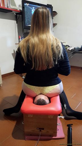 Gamer Stephanie in Action! - 10:00 video - from FapHouse