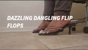 ASMR DAZZLING DANGLING FLIP FLOPS - 20:55 video - featuring Adorable Alice - from Clips4sale