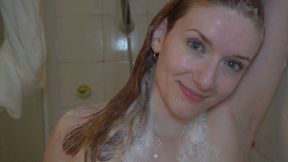 Washing my hair - HD - 9:51 video - from Clips4sale
