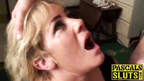 ”Hot blonde mature deepthroats & gets screwed by a massive shaft” - SD - 8:00 video - from TransHero