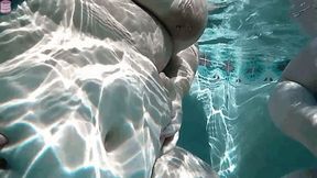 Underwater Belly Play with LisaLou WMV - HD - 7:42 video - from Clips4sale