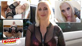 German scout fucks big-lipped, tattooed and pierced pussy - HD - 12:44 video - featuring Kada Love - from FapNFuck