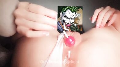 Goth girl’s candy craving pussy gets stuffed and wrecked in raw solo session - HD - 8:46 video - from NewBestPorn