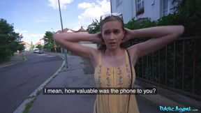 Flash Those Perfect Juggs For Cash 1 - Public Agent - HD - 15:00 video - from Analdin