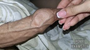She adores my uncircumcised cock, and I adore her gentle hands! - HD - 5:37 video - from xHamster