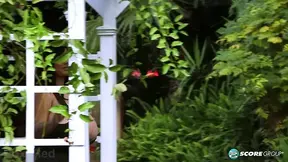 Outdoor beauty shows off her huge natural tits and pussy - SD - 8:16 video - from BigBigTits