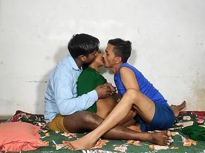 Horny Indian Wife Join Husband Friend For A Real Threesome - HD - 30:00 video - from DesiThreesome