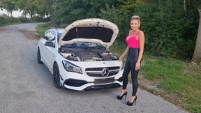 Sexy cock horny sluts MILF cheats on her husband with strangers in the parking lot - HD - 6:30 video - from xHamster