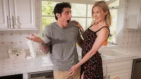 Blonde Widow Wants Her Stepson's Cock, Scene #01 - HD - 7:00 video - from PornL