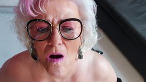 Horny Granny Fingers Wet Pussy to Shaking Orgasm - HD - 4:33 video - from FapHouse
