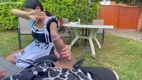 Argentinian maid allows boss to cum inside her shaved pie - HD - 15:03 video - from XGroovy