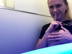 MissIvyDoll - Hot Public Cum on Airplane - 6:24 video - from VivaTube