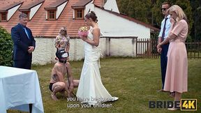 That's the old tradition to check if the bride suits the groom - HD - 16:33 video - from XGroovy
