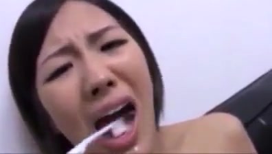 Compilation cum brushing asian 2 - 14:42 video - from AbXXX
