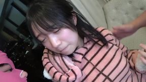 Cute Japanese teen gives a tasty blowjob to two men - HD - 77:13 video - from SexPester