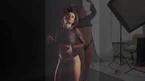 Sensual Photoshoot Of A Sexy Fit MILF (behind the scenes) - HD - 11:16 video - featuring Laura Dee - from xnxxGold