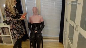 TAPE BONDAGE & HUNTER BOOTS - HD - 13:33 video - from Clips4sale