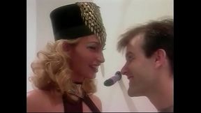 Smart blonde lady Sophie Evans and her admirer discuss the flawless technique of modern artist working in style of neo-futurism - SD - 11:53 video - from XVideos
