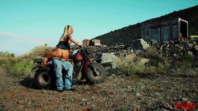 Jazy Berlin Sucks and Fucks a Biker to Make a Wing Man Out of Him - 4K - 7:20 video - from xHamster