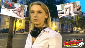 GERMAN SCOUT - CUTE TEEN CANDY TALK TO FUCK AT MODEL JOB - 4K - 12:09 video - from xHamster