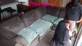 Husband Cuckold Recording her wife whit Young man Bull Bareback Amateur BBW latina - HD - 5:39 video - from Pornzona