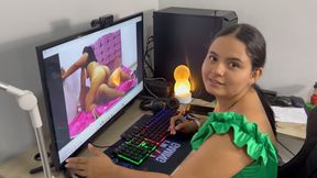 I FIND MY STEPSISTER VERY HOT WATCHING PORN YOU WEREN'T LIKE THAT ! - 4K - 15:02 video - from xHamster