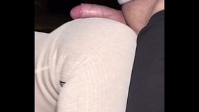Ass job: Dry humping and cum on her yoga pants - HD - 1:00 video - from XVideos