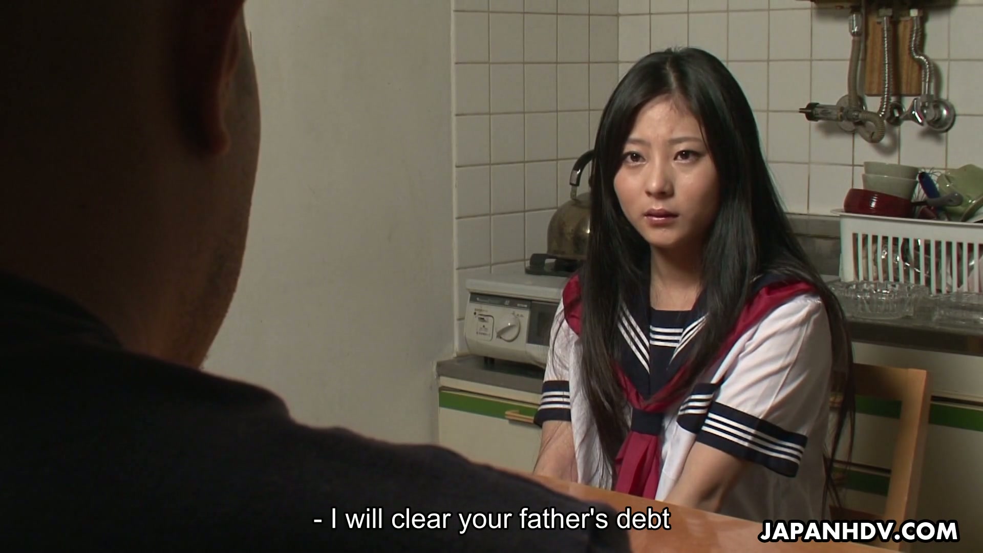 Japanese student Sayaka becomes a cum swallowing slave of yakuza - 8:00 video - from Fapality