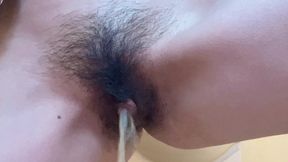 pissing video pussy piss water out on the toilet - SD - 5:10 video - from xHamster