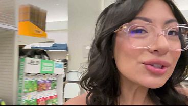 Public Sex with Johnny Sins and Cami Stella in the Aisles - 12:44 video - featuring Cami Strella - from W1mp