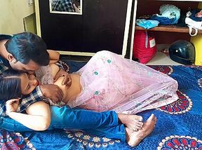Passionate Kissing Boobs Pressing Foreplay Sex With Desi Wife - HD - 16:40 video - from IndianWifePorn