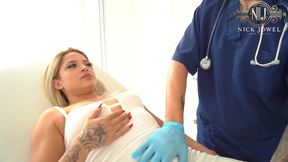 The Little Blonde Goes to the Doctor and Cures Her with Her Huge Cock - 4K - 8:12 video - from xHamster