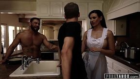 New neighbor met a bisexual couple of perverts and made friends with them - HD - 13:53 video - from XGroovy