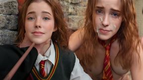 Erecto - hermione tries a new spell - HD - 7:22 video - from xHamster