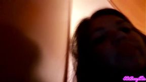 Teen Latina amateur gets lots of real orgasms with toys - SD - 8:29 video - from BigBumBabes