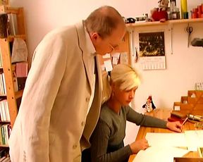 Hot German blonde getting her shaved muff smashed hard - 22:08 video - from xHamster