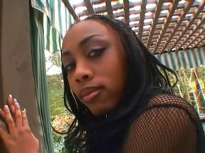 Two hard cocks for a busty ebony girl - HD - 30:37 video - from FapHouse