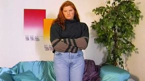 A chubby German teen showing off her shaved pussy - HD - 17:19 video - from xHamster
