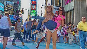 Amateur porn vacation in New York: Day 1 - Morning sex at hotel and shopping - HD - 88:40 video - featuring Nessa Devil - from VXXX