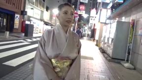 H-Cup Seduction at Restaurant: Mellow Body Overflowing from Traditional Outfit - Part 1 - HD - 5:03 video - featuring Mako Oda - from JAVHDTube