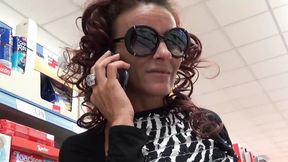 Italian MILF Gives a Blowjob in the Supermarket Parking Lot - HD - 8:12 video - from xHamster