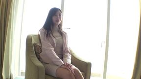 The Temptress in Silk Stockings: An Uncut Asian MILF's Casting Session - 77:48 video - from AbJav