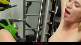 Karups - Tiny Tit Teen Jayden Black Fucked In The Gym - HD - 8:51 video - from Pornfact