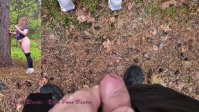 A Horny Older Stranger Grabs Me by the Neck in the Forest and Fucks Me Hard in the Rain - HD - 5:10 video - from FapHouse